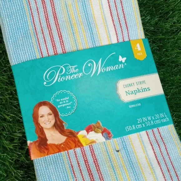 Thumbnail: The Pioneer Woman Chunky Stripe Napkins