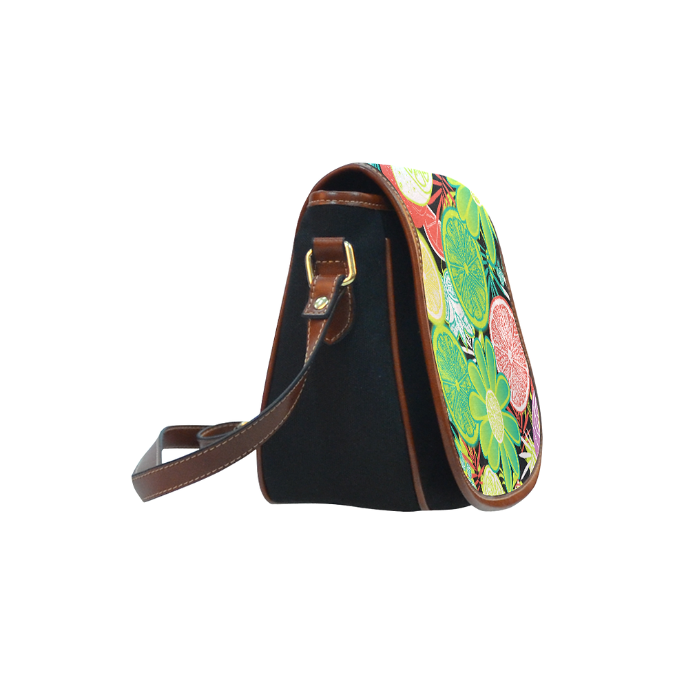 Thumbnail: Loudly Lime Small Saddle Bag