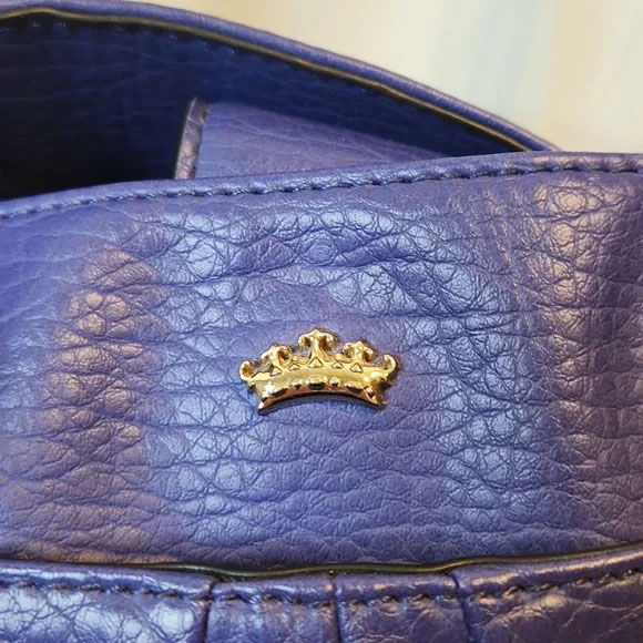 Thumbnail: Juicy Couture Deep Periwinkle Satchel Bag
