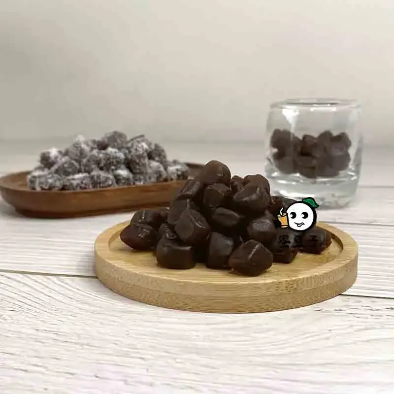 縮圖：蜜豆子手搖飲原料批發供應商-MIT 台灣製 黑糖麻糬丁 黑糖麻糬粒 黑糖麻吉粒 黑糖麻糬