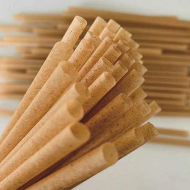Wood Fiber Straws