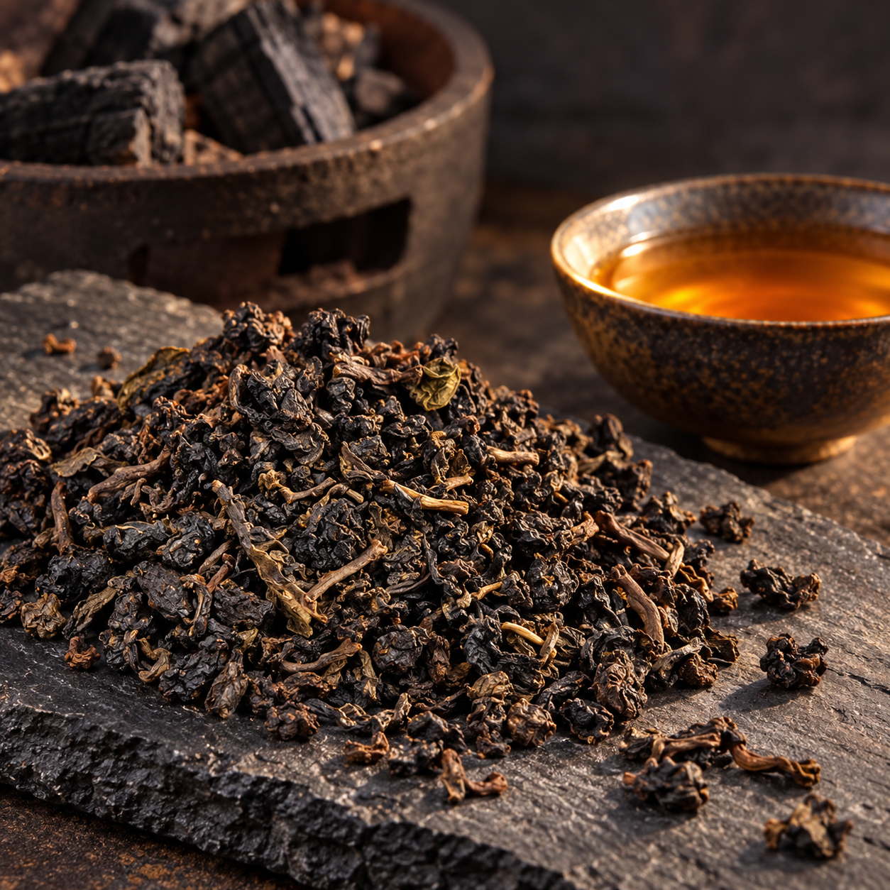 Charcoal Roasted Oolong Tea