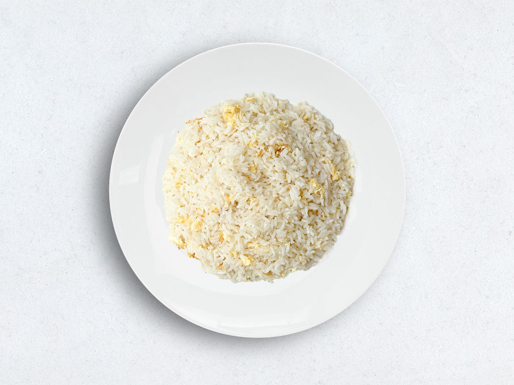 Arroz frito con huevos