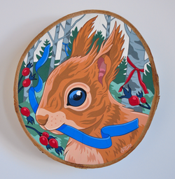 "Finnish Squirrel & Trail Markers"