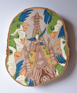 "Green-Wood Parrots"