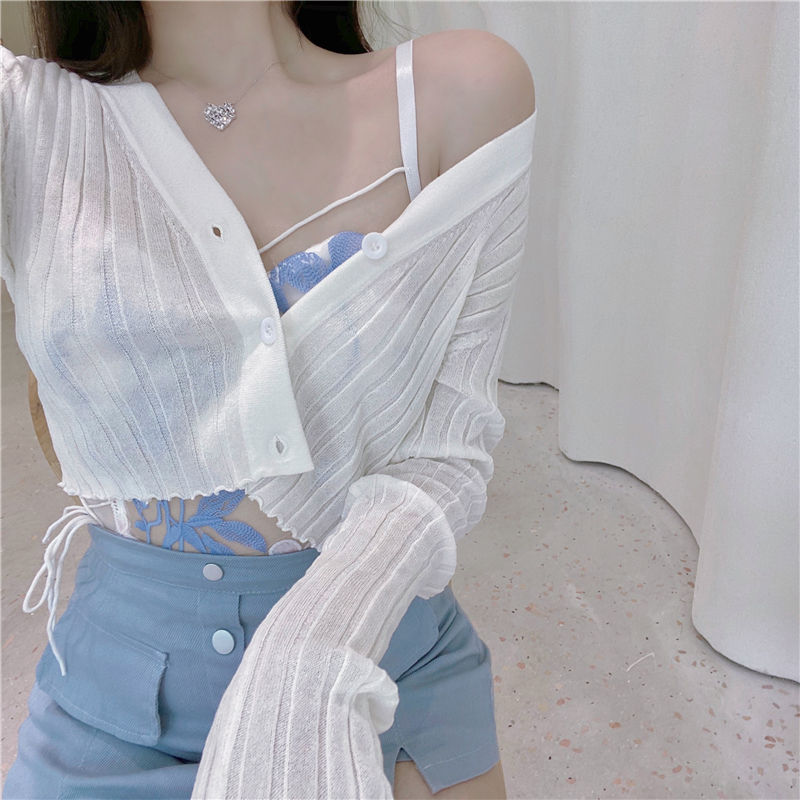 Thumbnail: VW-DES2019-263 Tank Top Transparant Floral