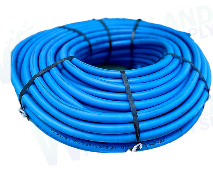 5/8in Blue Hydrauli-Flex Tech Hose Soft Wash Hose
