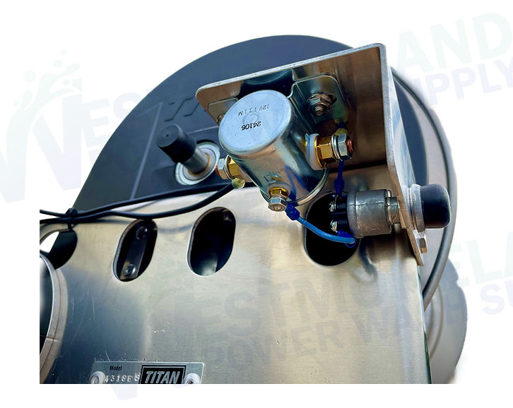 Thumbnail: Titan 4322ES 22" Electric Hose Reel