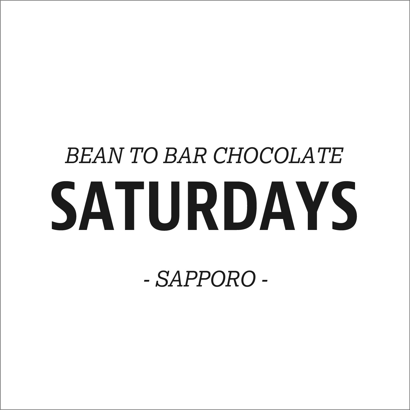 Saturdays Chocolate Factory Cafe