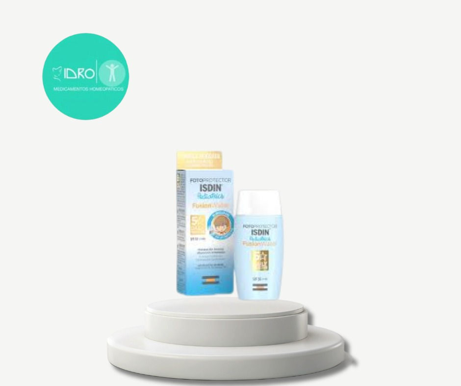 FOTOPROTECTOR ISDIN FUSION WATER PEDIATRICS SPF 50 – Frasco 50 ml