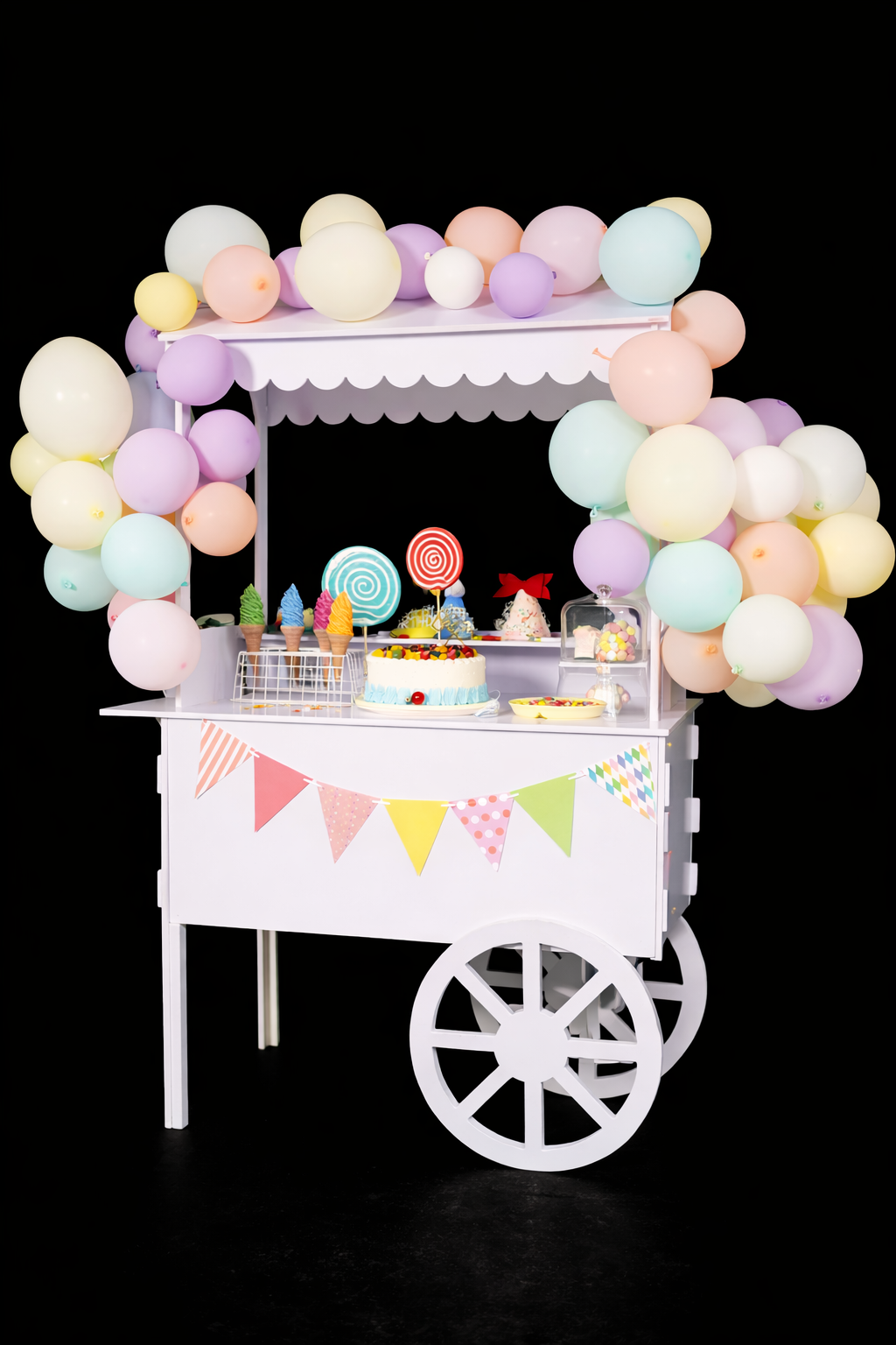 Candy Cart WHITE