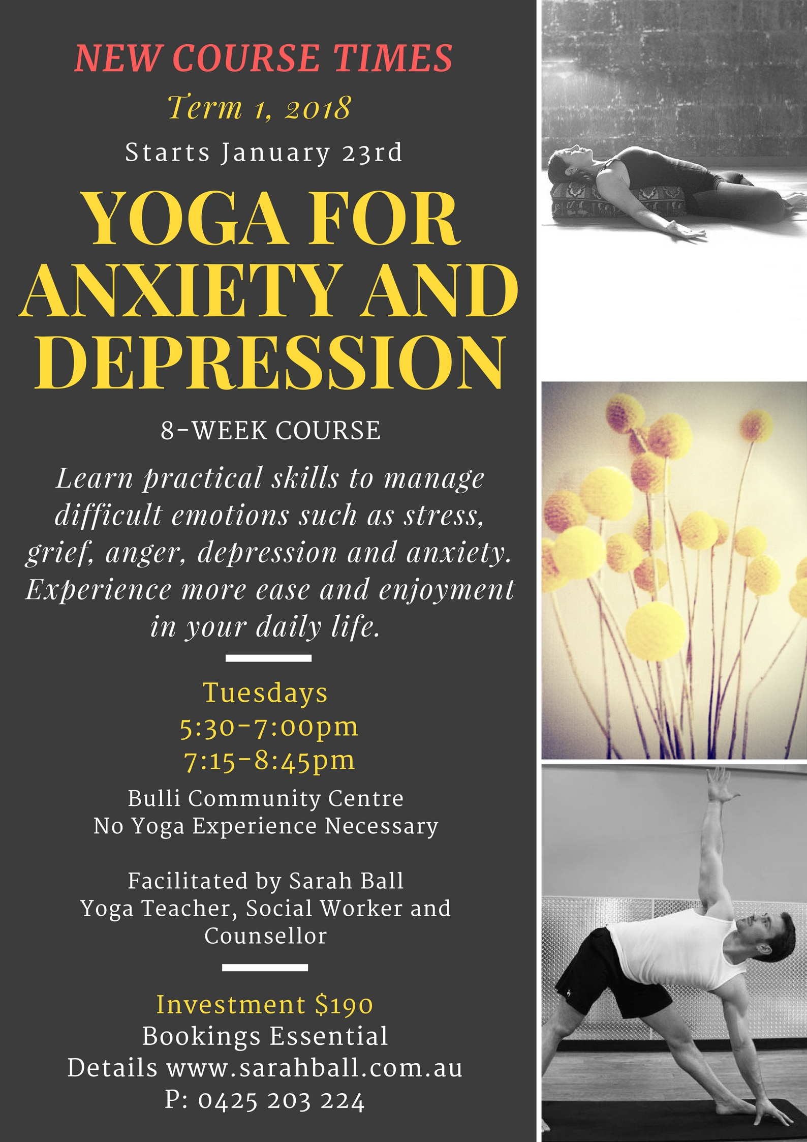 Yoga for Anxiety and Depression