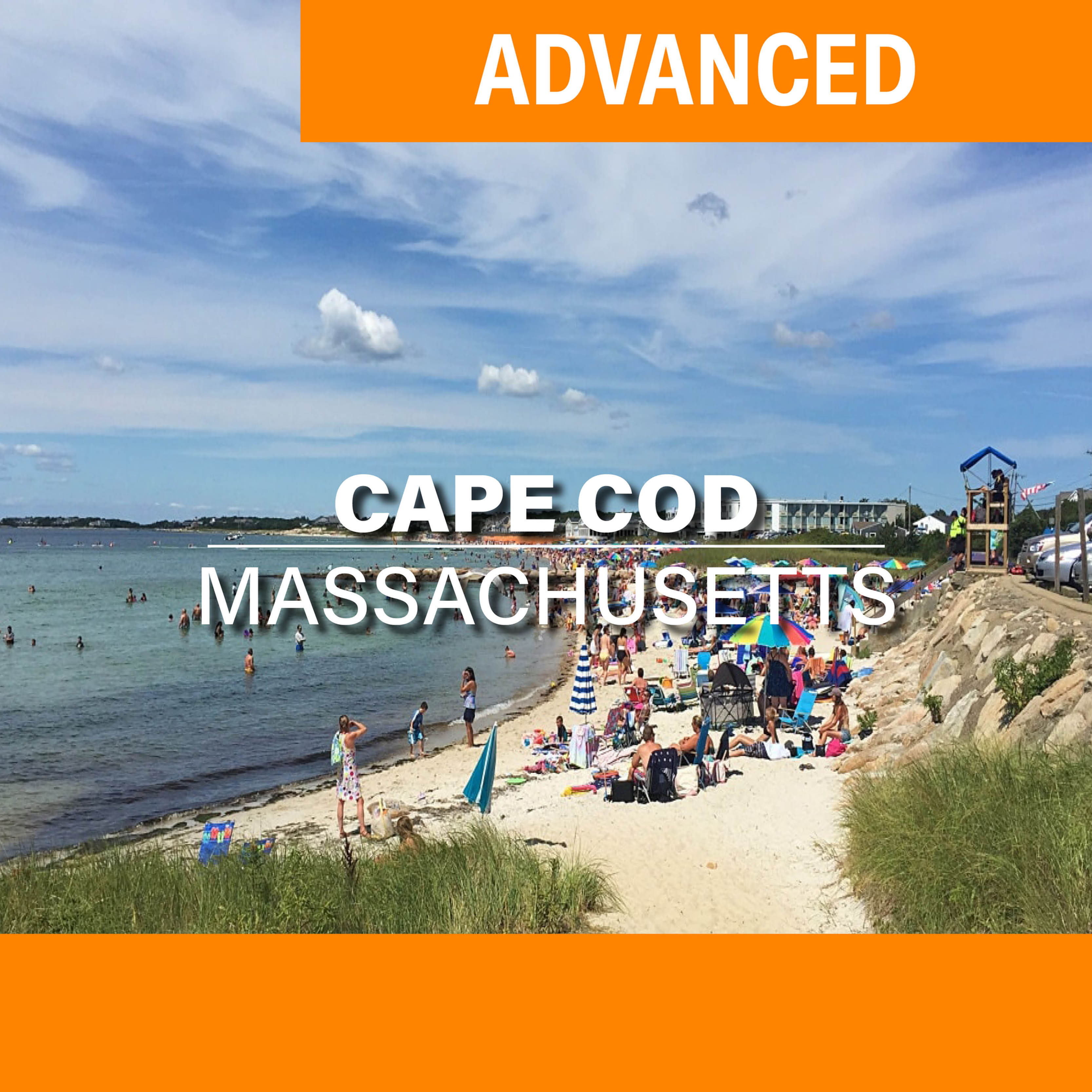August 10-11, 2027 Cape Cod, MA (Advanced 3.5 - 4.5)