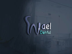3d glass window logo mockup