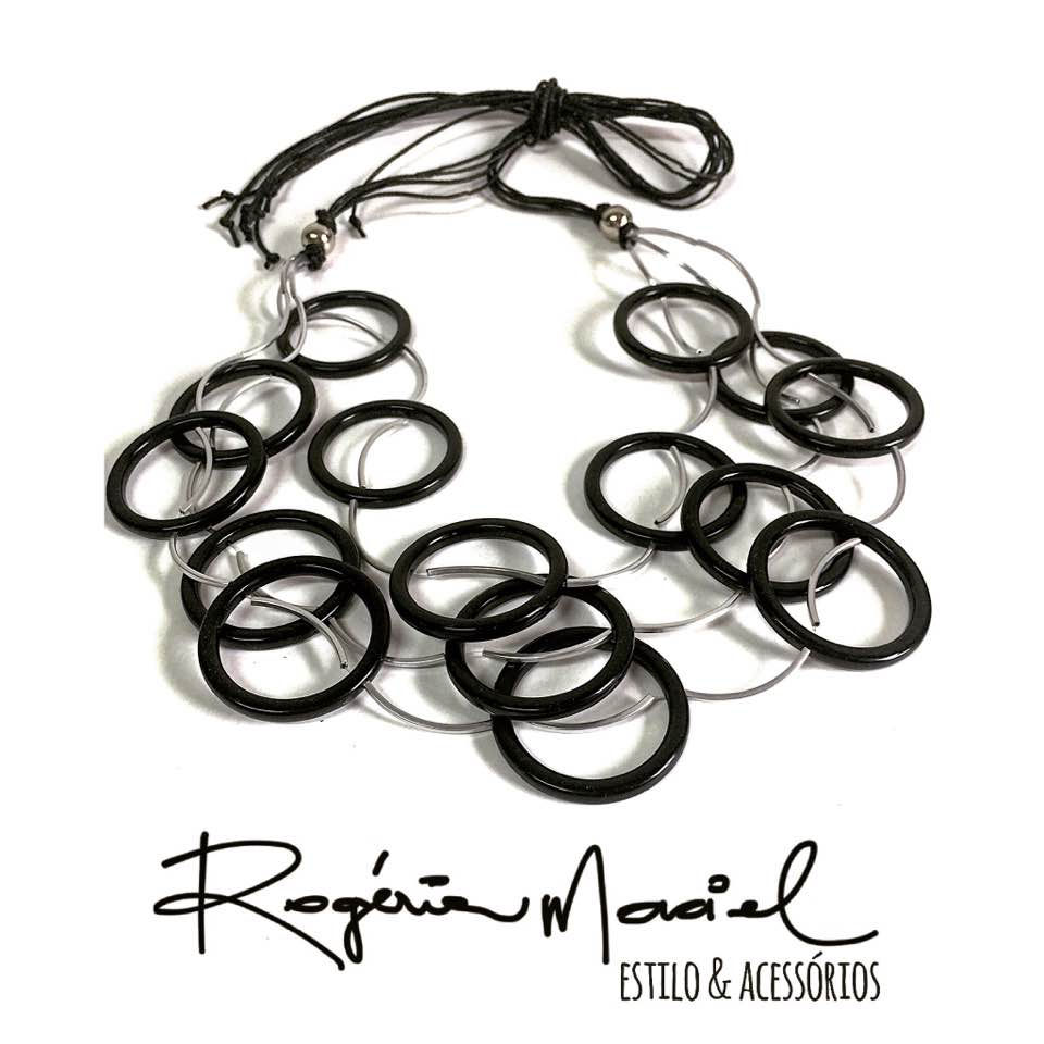 argolas acrílicas - R189,00
