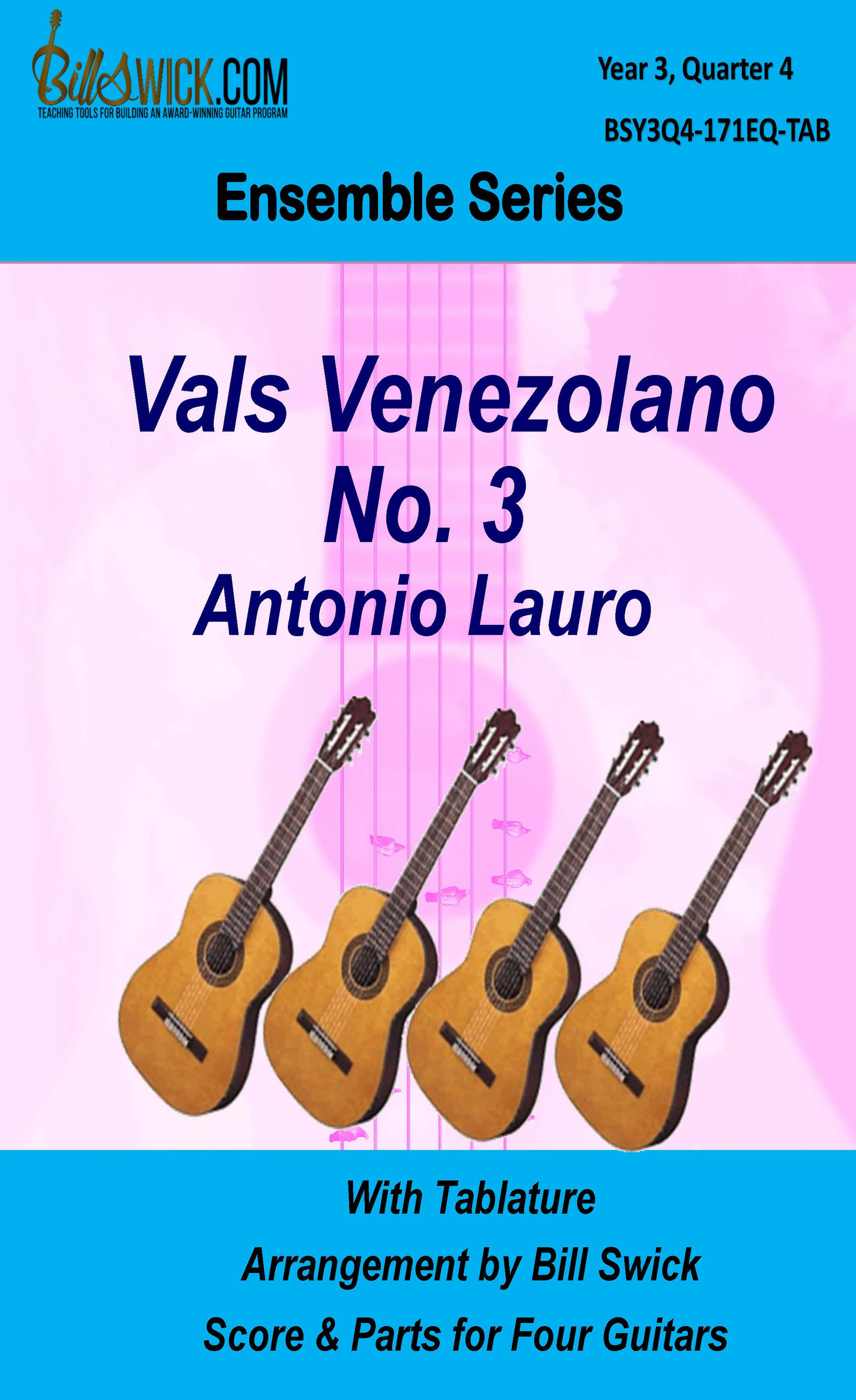 Vals Venezolano No. 3-Antonio Lauro-with TAB