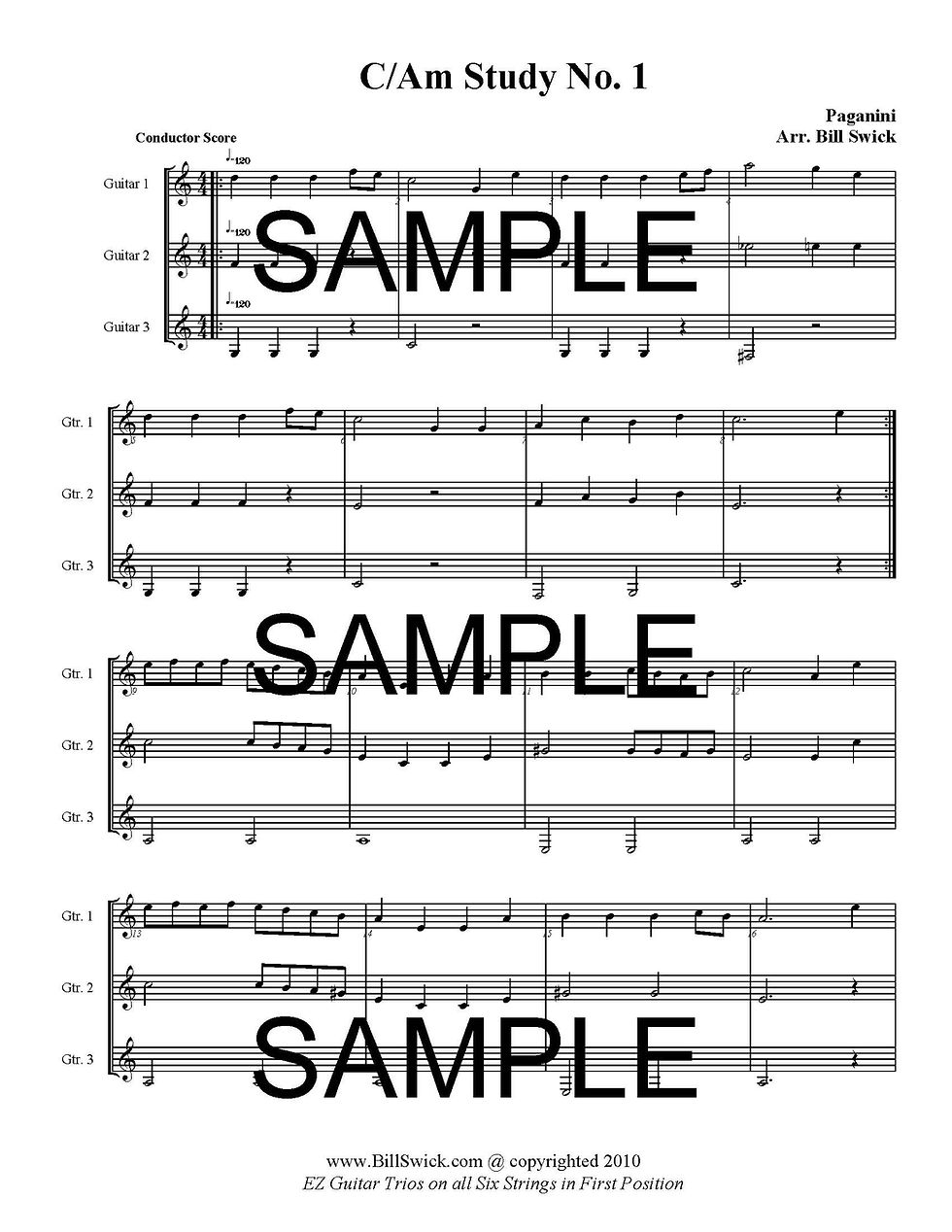 Thumbnail: Easy-C/Am Study No. 1-Niccolo Paganini
