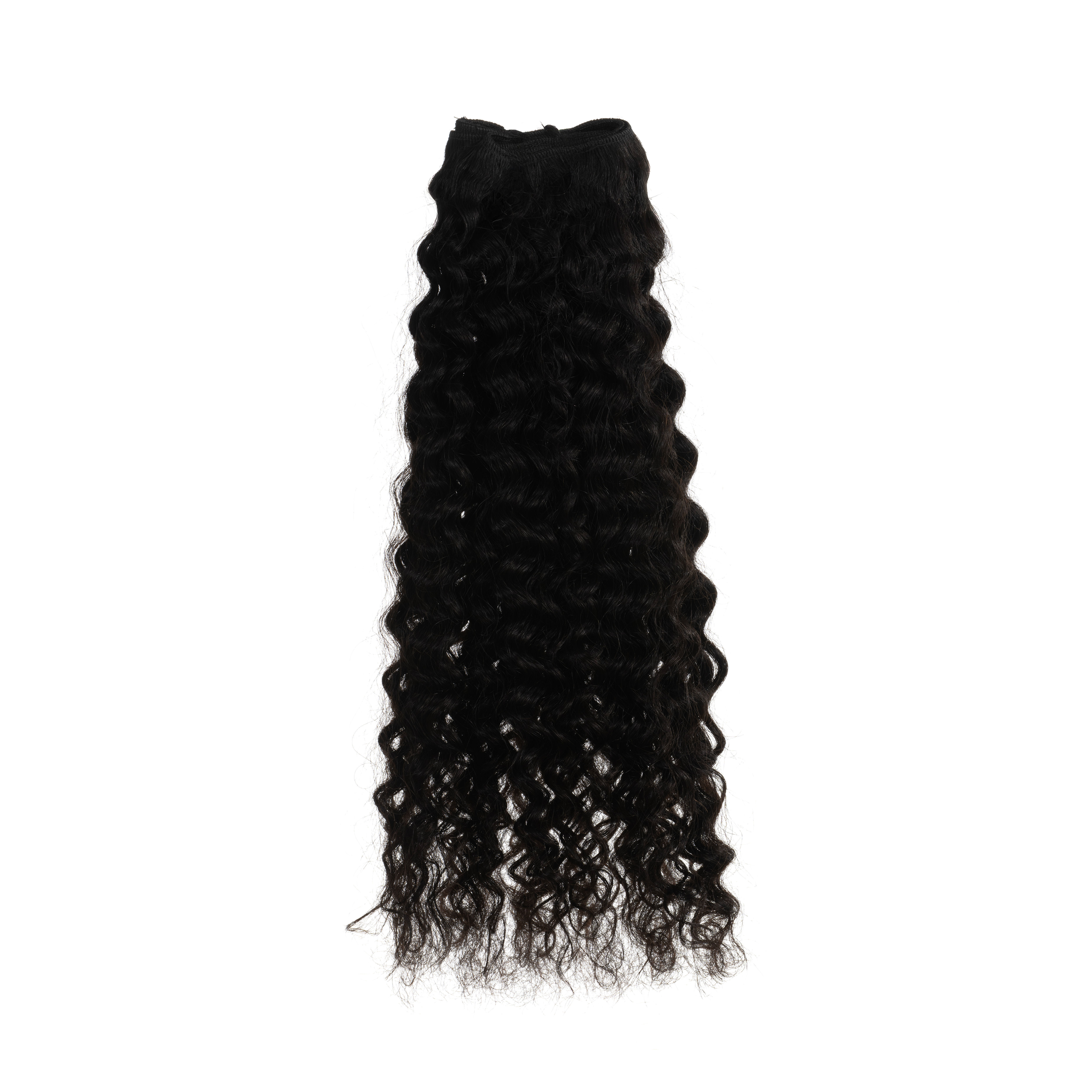 Machine Weft Kinky Curly Natural Hair Extension