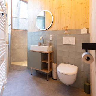 douche fotos tiny house twente foto