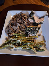 Furikake Salmon and Vegetables