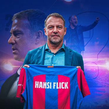 ¡Oficial!: Hansi Flick es nuevo entrenador del Barcelona hasta 2026.