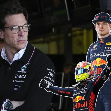 Toto Wolff tira 'dardo' a Checo Pérez para convencer a Verstappen.
