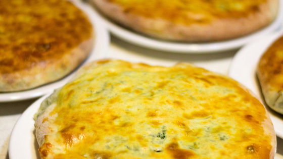 Warm broodje tortilla op basis courgette of aubergine