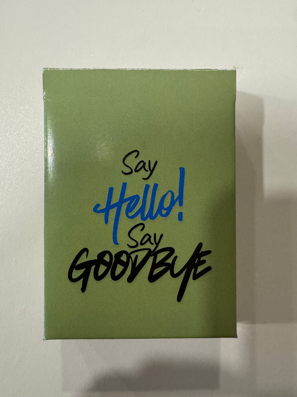 Say Hello and Say Goodbye Card Game