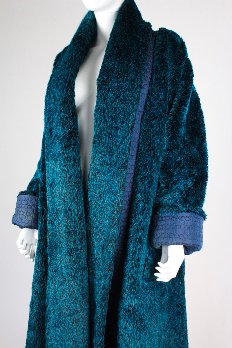 Thumbnail: Jean Paul Gaultier Fall 1985 Faux Fur Coat
