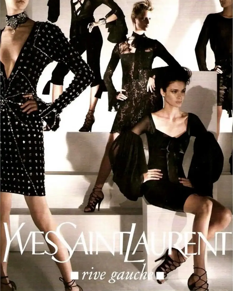Thumbnail: Yves Saint Laurent 2002 Lace Dress