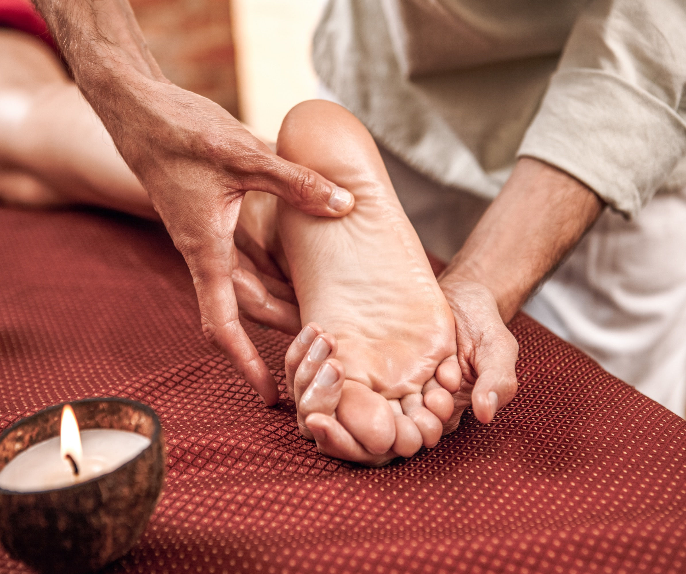 Druckpunkt-Fußmassage - GUTSCHEIN