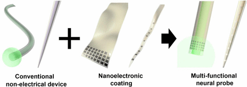 23. Nanoelectronic coating enabled versatile multifunctional neural probes