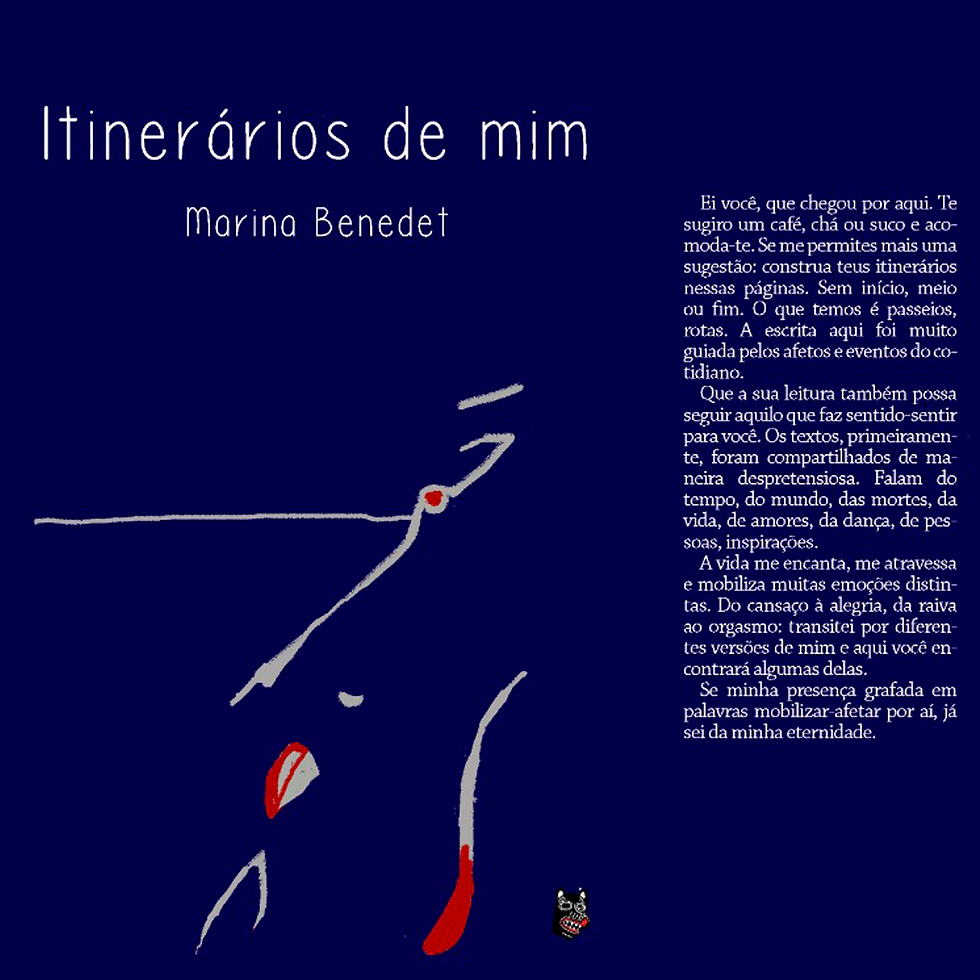 Miniatura: Itinerários de mim, de Marina Benedet
