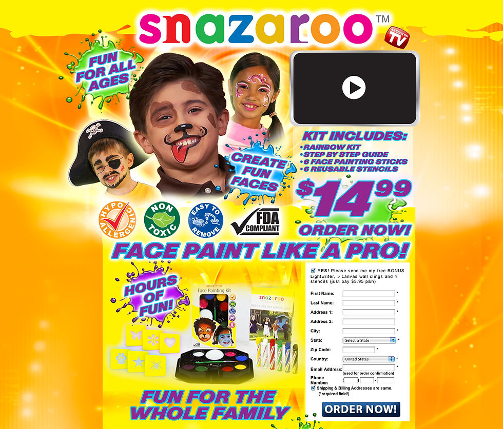 Snazaroo Web Design