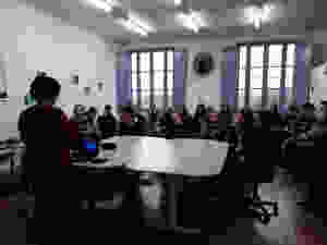 Recepção dos alunos do IFPR Campus Irati