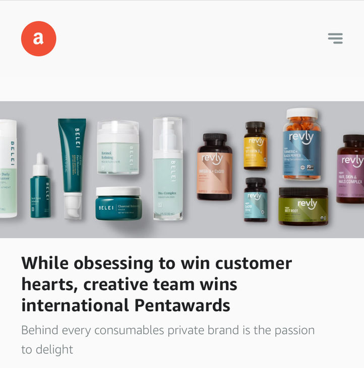 Advocacy Pentawards article landing page