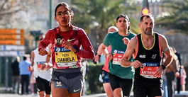 Daniela Torres representa a Querétaro en el Maratón de Sevilla