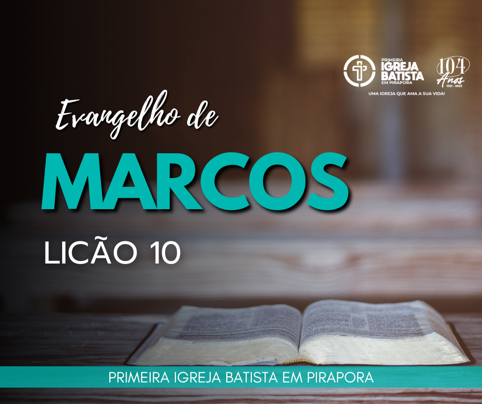 Lição 10 – Um Ministério Mal Compreendido