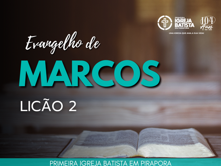Lição 2 – Jesus Exige Discipulado