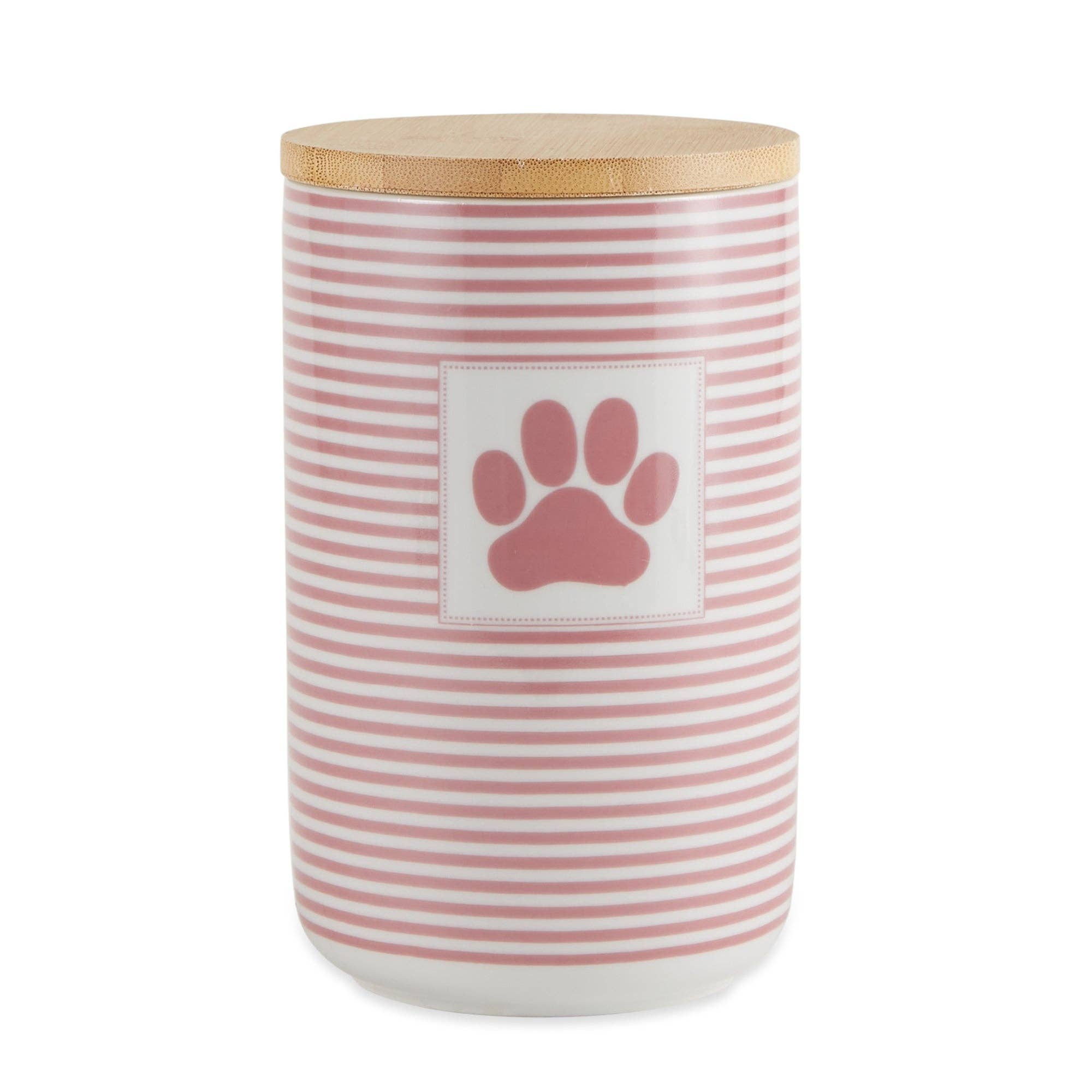 Rose Stripe Treat Canister