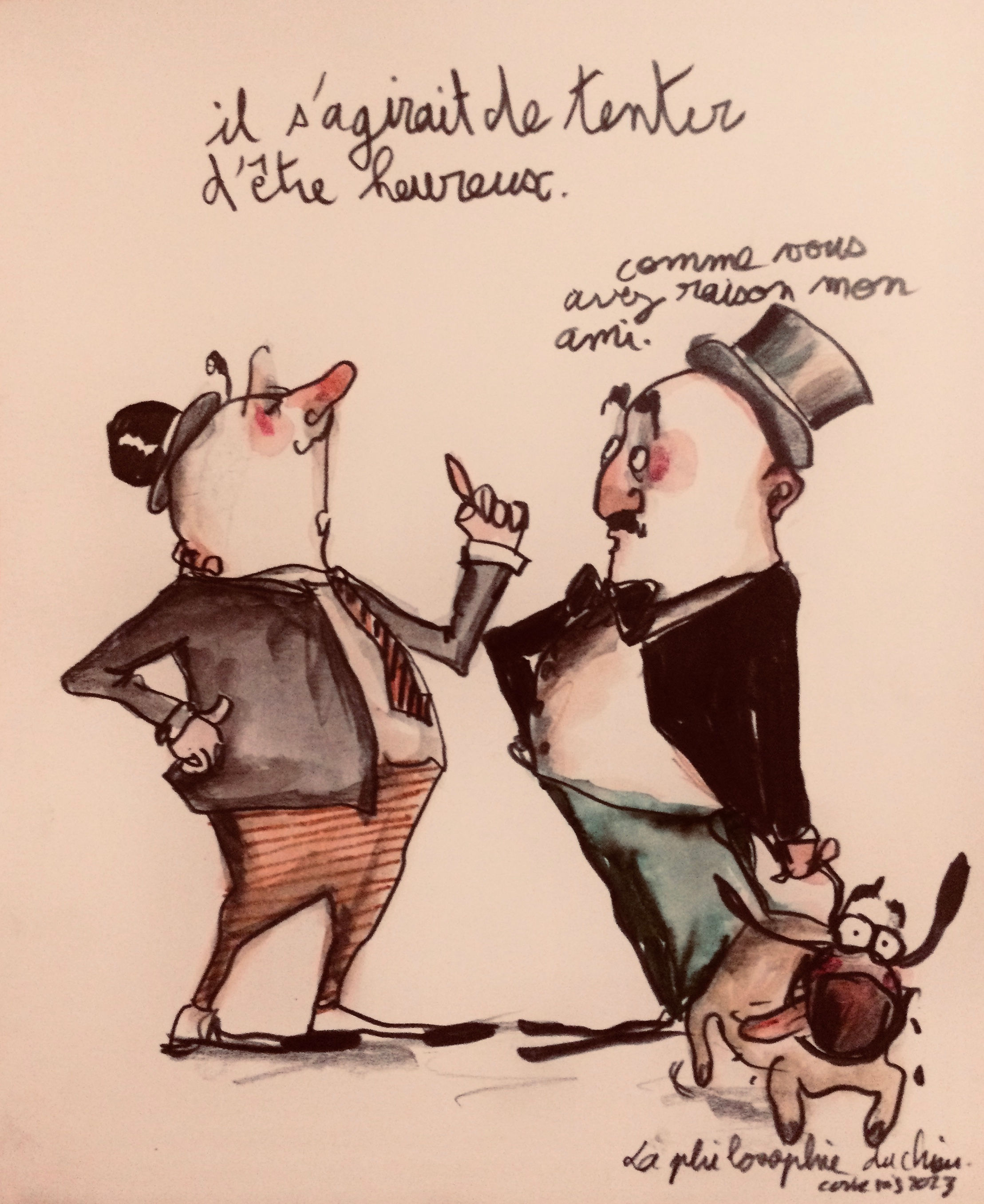 Tenter d’être heureux 