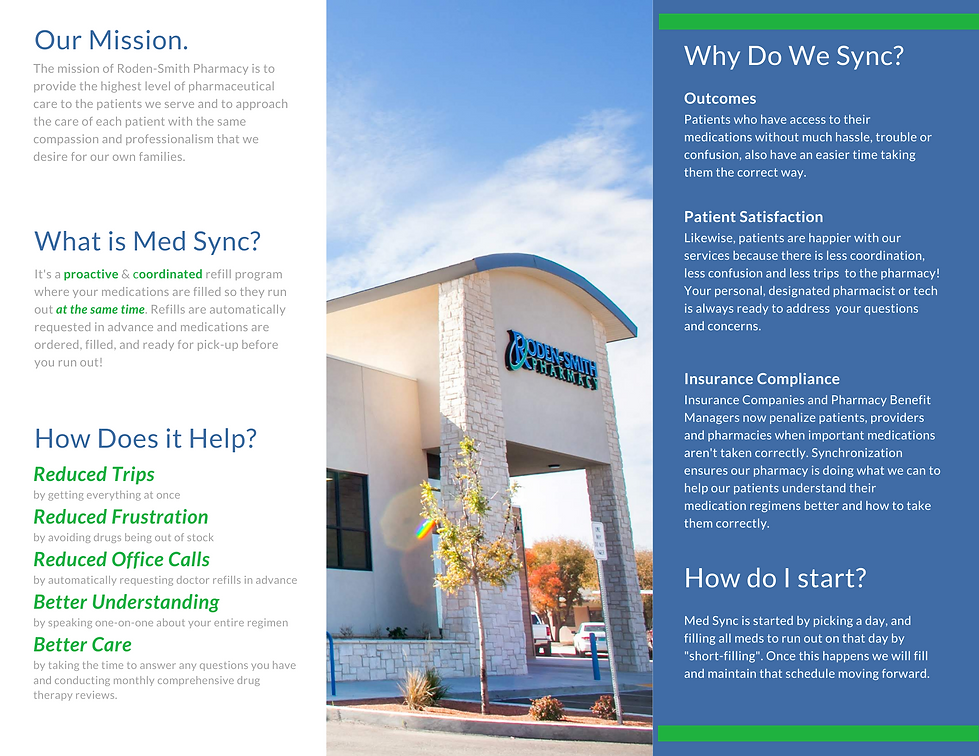 Med Sync Roden Smith Pharmacy