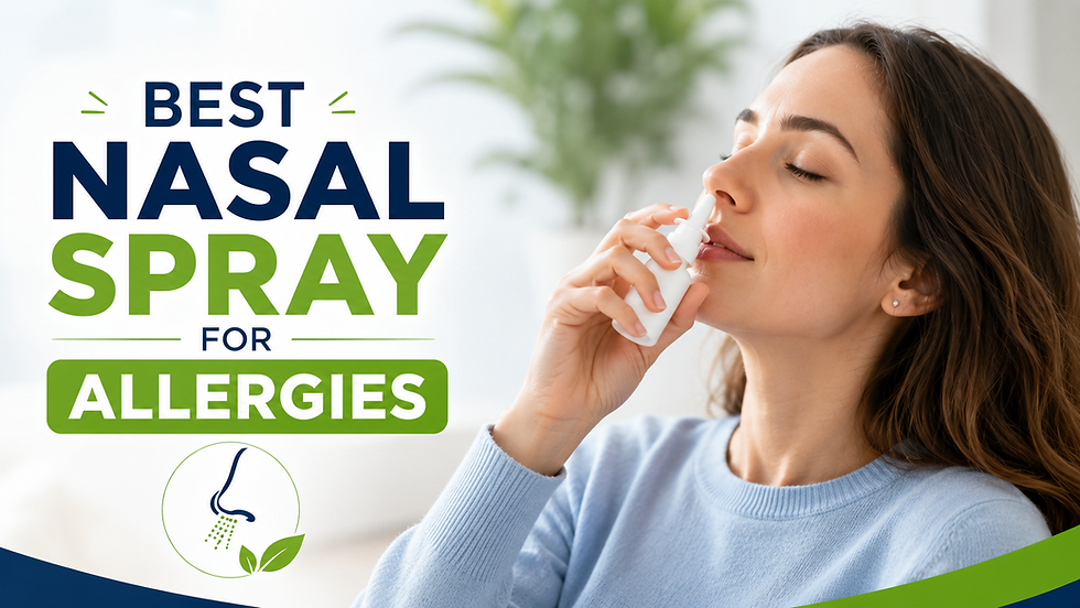 Best Nasal Spray for Allergies