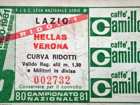 February 15, 1981: Lazio-Verona 1-0