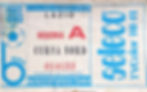 Ticket owned by Dag Jenkins. Photo by Dag Jenkins
