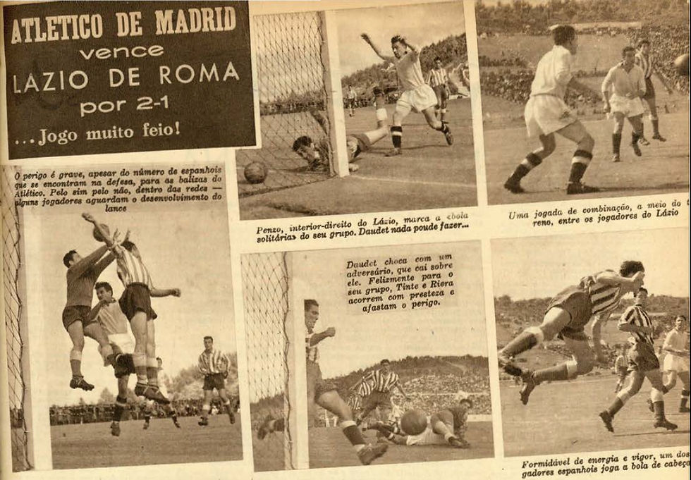 June 11, 1950: Atlético Madrid-Lazio 2-1, Latin Cup
