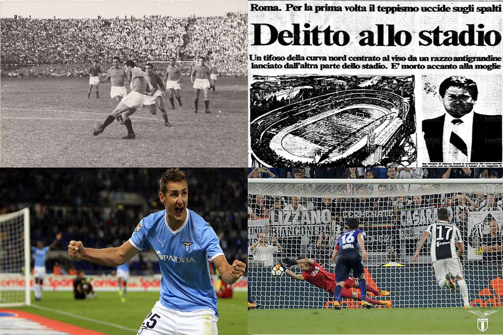 October highlights. Sources Lazio Wiki and Official SS Lazio photo