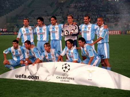 September 20, 2000: Lazio AC Sparta Praha 3-0, Champions League