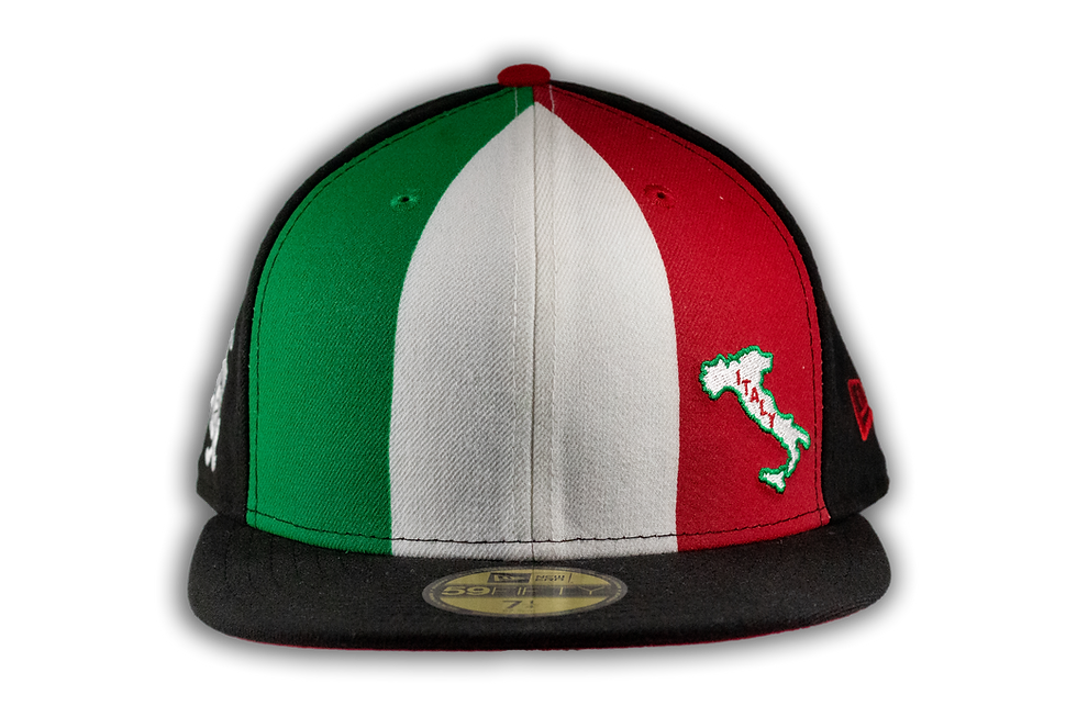 Chicago White Sox Italy Flag Full Frontal Exclusive 59Fifty Cap by New Era