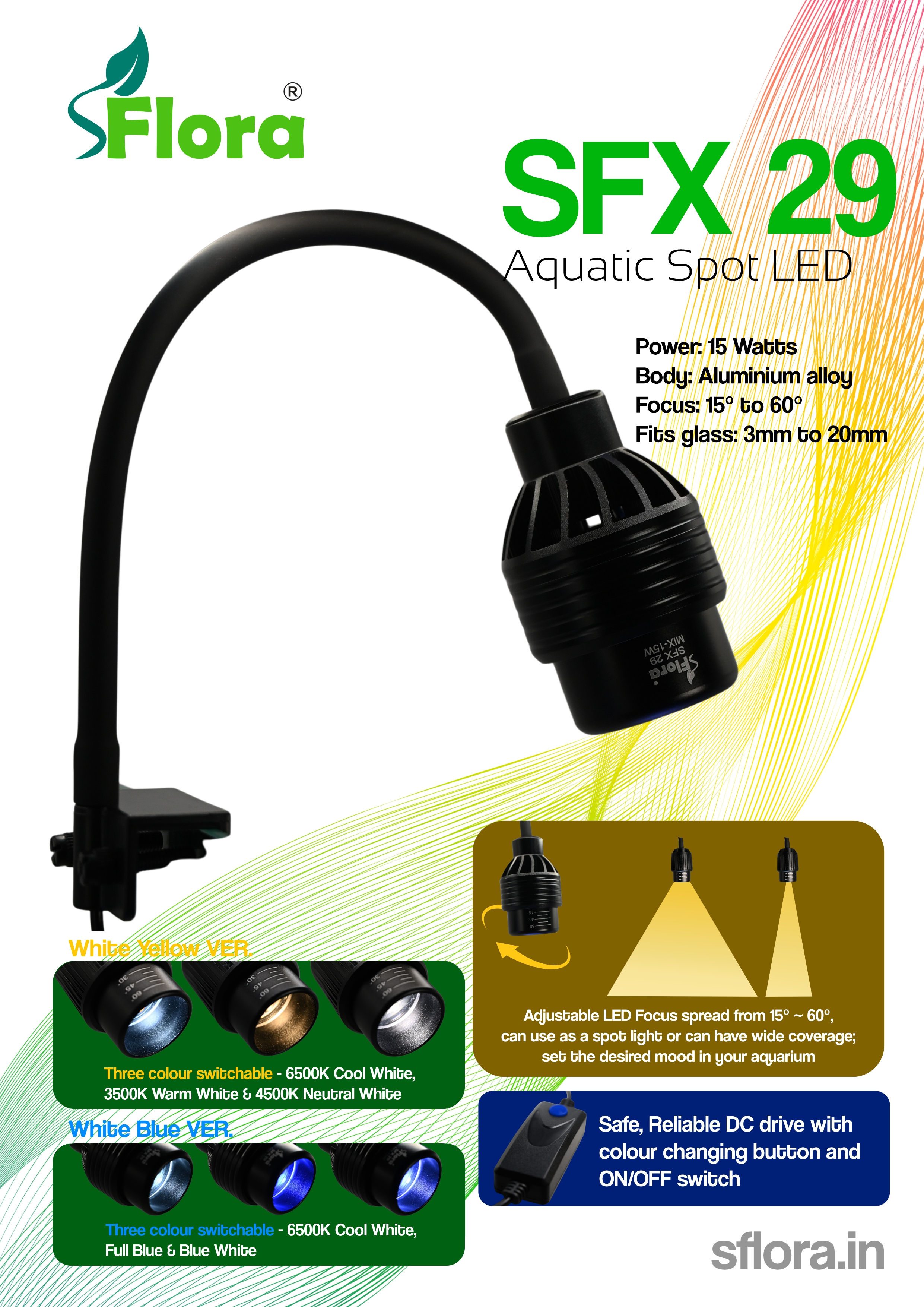 SFX 29 15W Spot LED